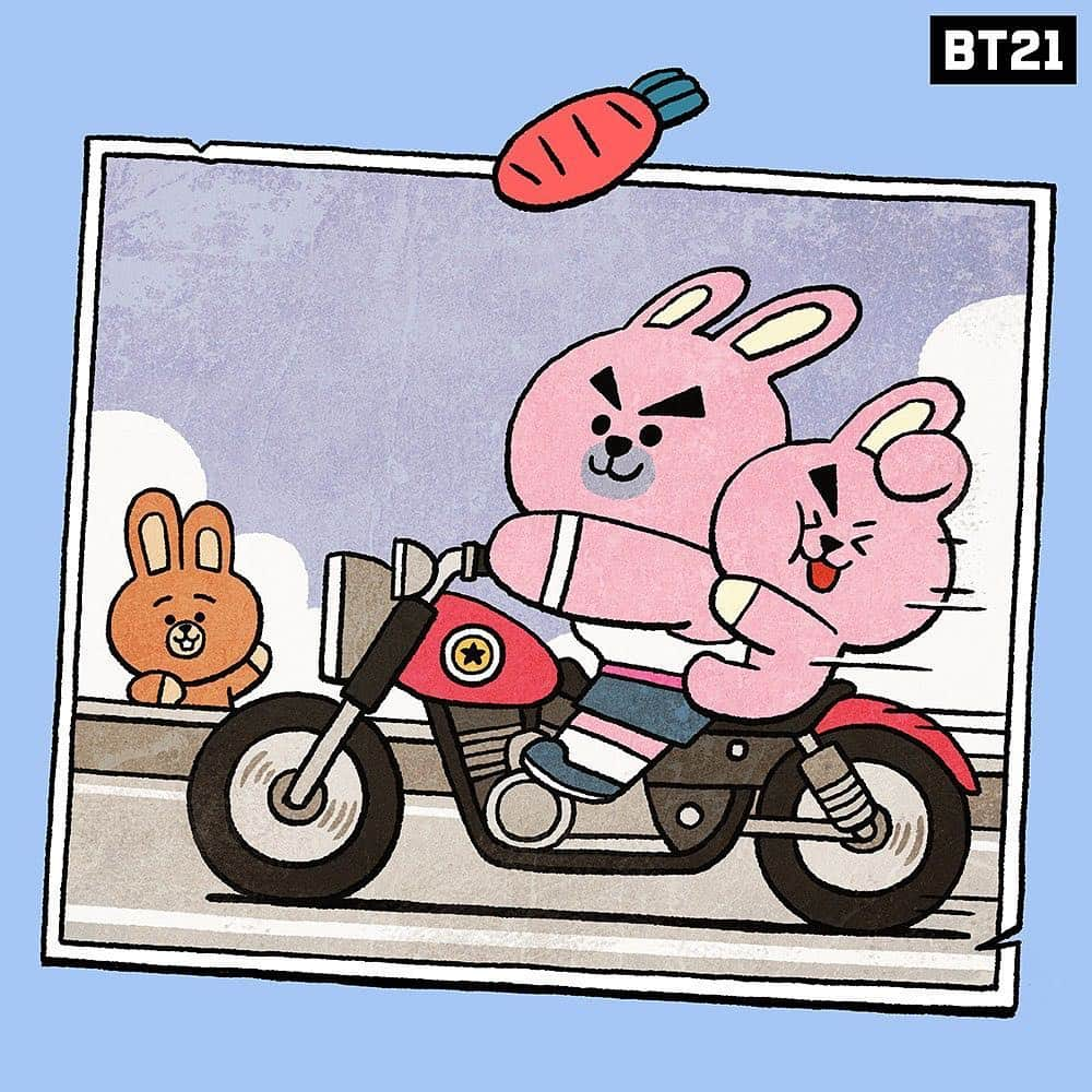 BT21 Stars of tomorrow, UNIVERSTAR!のインスタグラム