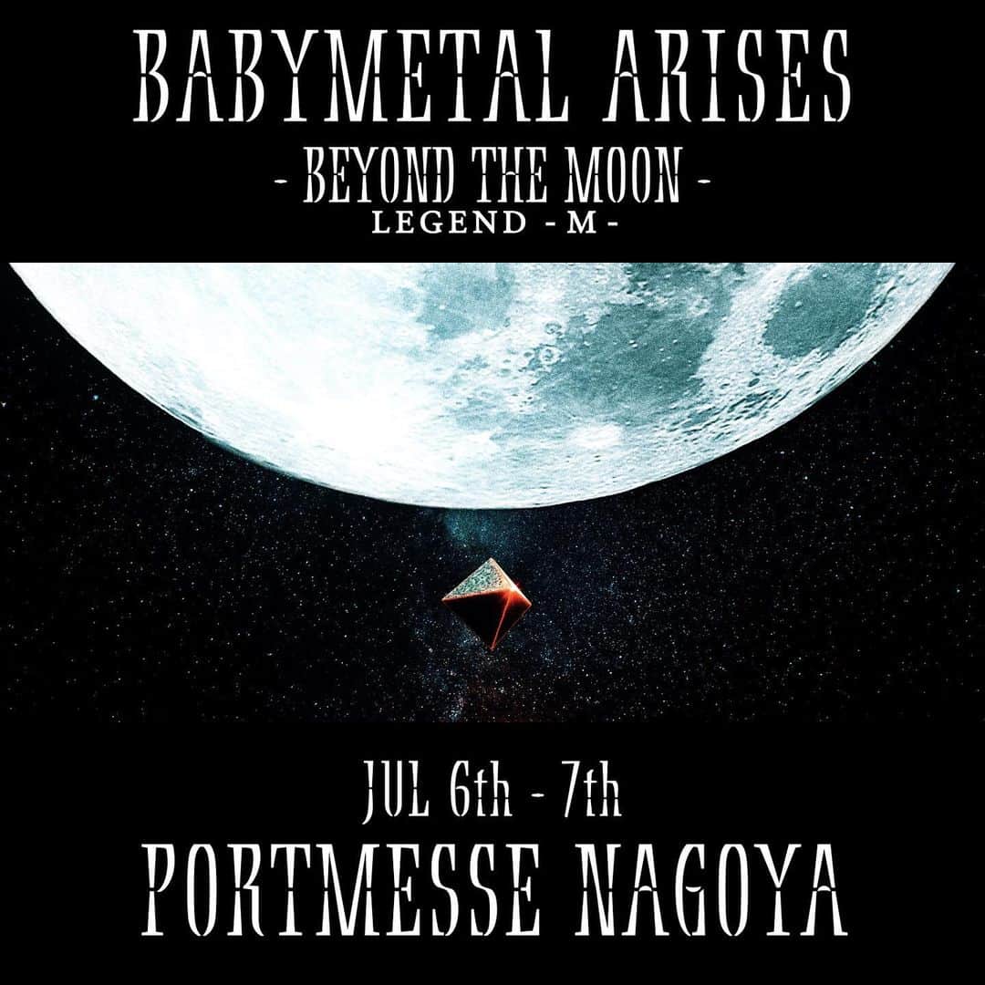 BABYMETALさんのインスタグラム写真 - (BABYMETALInstagram)「『BABYMETAL AWAKENS - THE SUN ALSO RISES –』・『BABYMETAL ARISES - BEYOND THE MOON - LEGEND - M -』THE ONE会員チケット最速先行(抽選)受付のご案内 DEATH!! =THE ONE会員チケット最速先行(抽選)受付スケジュール= 受付期間：2019年4月12日(金)18：00～4月19日(金)18：00 『BABYMETAL AWAKENS - THE SUN ALSO RISES –』・『BABYMETAL ARISES - BEYOND THE MOON - LEGEND - M -』 THE ONE EXCLUSIVE SPECIAL PRE-SALE available to apply from 6 PM Apri12th, 2019 - 6PM Apri19th, 2019  www.babymetal.com」4月12日 18時16分 - babymetal_official