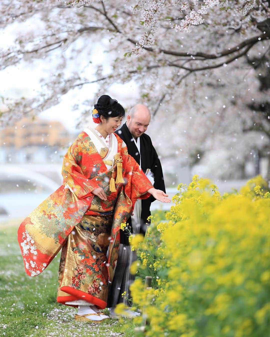 アート工房さんのインスタグラム写真 - (アート工房Instagram)「そろそろ桜が散り始めているところもちらほら😢 あっという間の2週間でした😊 。 Photo by アート工房 。 。 。  #daily_photo_jpn  #japan_of_insta #IG_PHOS  #icu_japan #ig_japan  #team_jp_ #igersjp #instagramjapan #nipponpic #tokyocameraclub #ray_moment #bestjapanpics  #Lovers_Nippon_Portrait #jp_portrait部 #ポトレ撮影隊 #japan_daytime_view #love_bestjapan #Instagram #アート工房 #金沢 #野々市市 #石川県 #アート工房 #和装 #ロケ撮影 #写真好きな人と繋がりたい #前撮り #結婚 #ウェディング #桜」4月12日 18時16分 - artcoubouart