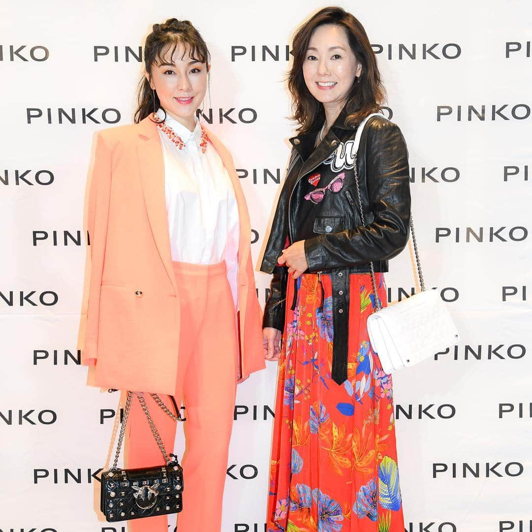 とよた真帆さんのインスタグラム写真 - (とよた真帆Instagram)「PINKOのショーへ✨  ショーの出演者、ゲストが豪華でしたよ✨服は若々しく個性的で元気がでそうな色がたくさん👍 ランウェイを歩く 山田優ちゃん可愛かった😍  @ayumi__ito ちゃんと @maenorichang ちゃんと @pinkoofficial」4月12日 18時43分 - maho_toyota