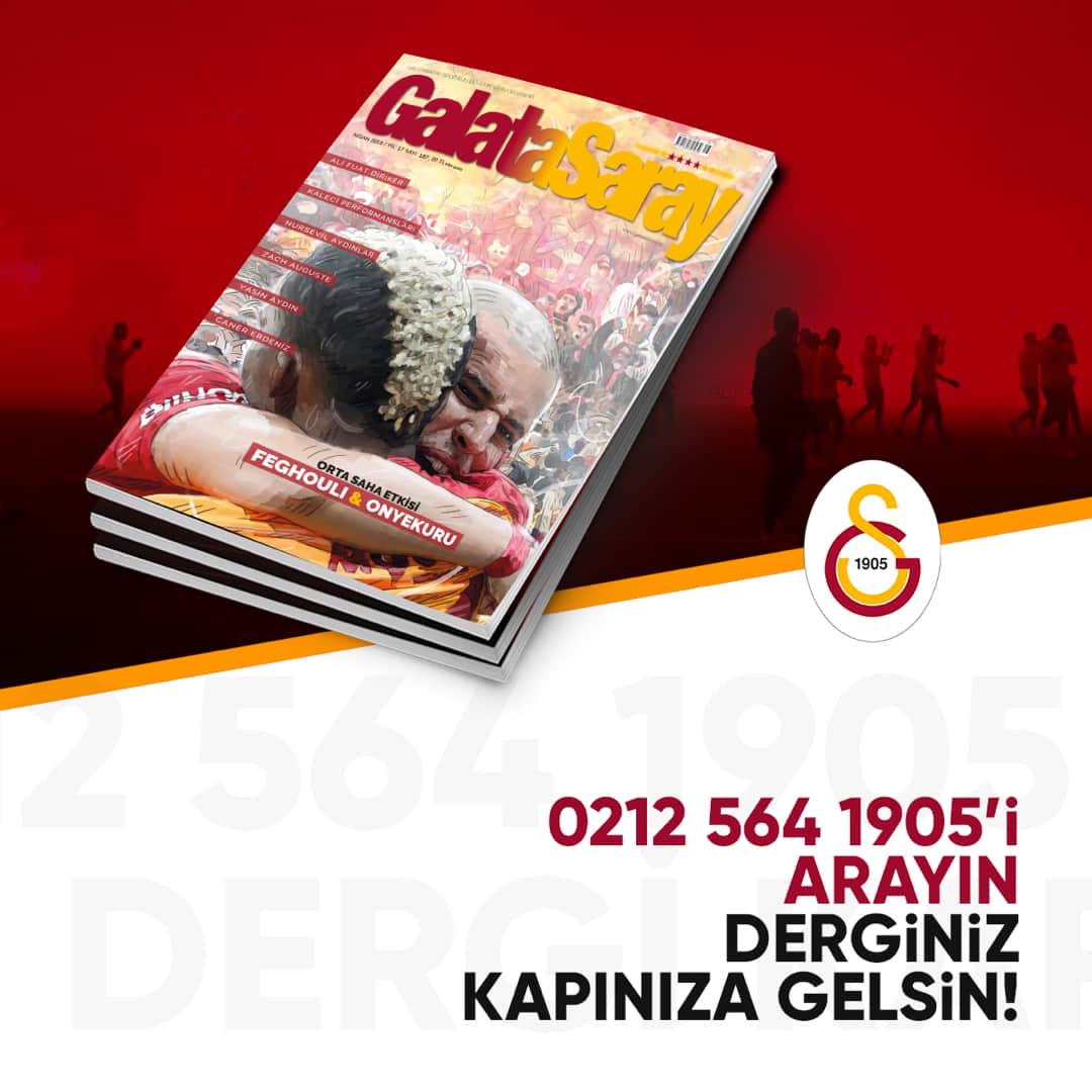 ガラタサライSKさんのインスタグラム写真 - (ガラタサライSKInstagram)「Galatasaray Dergisi’nin 187. sayısı raflardaki yerini aldı. Galatasaray Dergisi’ne 0212 564 1905 numaralı telefonu arayarak abone olabilirsiniz.」4月12日 19時11分 - galatasaray