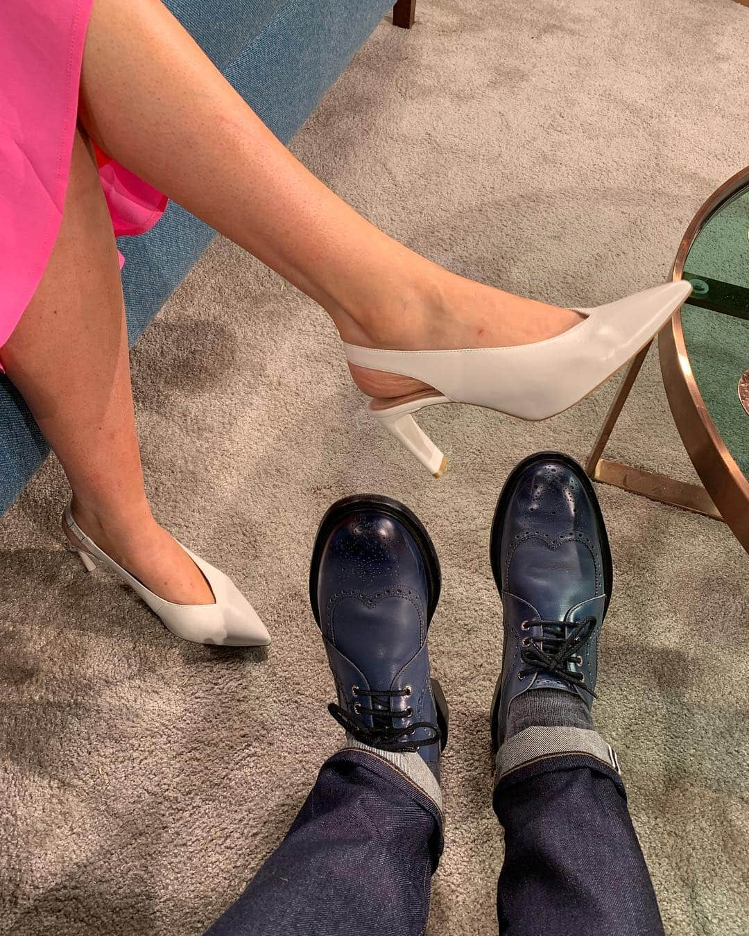 ジョン・バロウマンさんのインスタグラム写真 - (ジョン・バロウマンInstagram)「It’s shoe time @thismorning @itv @emilyatackofficial jb」4月12日 20時04分 - johnscotbarrowman