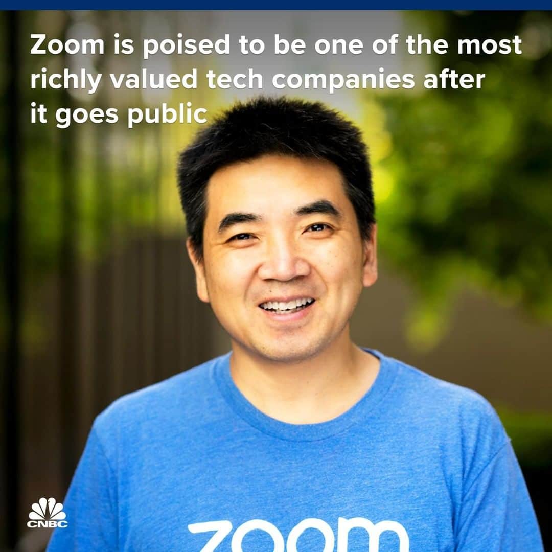 CNBCさんのインスタグラム写真 - (CNBCInstagram)「There’s a big IPO happening next week. And no, we’re not talking about Pinterest or Uber. Wall Street is excited about the debut of Zoom, a company that sells video-conferencing software to businesses. ⁣ Zoom has the unusual distinction of being profitable while also growing at over 100% annually. It’s a formula that public investors don’t see often from cash-burning Silicon Valley. 🔥💰⁣ ⁣ Zoom gave a price range of $28 to $32 per share and could raise the price, depending on demand. At $32, Zoom would have a market value of $8.25 billion.  That values Zoom like Zscaler, Okta and Atlassian, the cloud stocks with the highest multiples to sales.⁣ ⁣ More on this IPO roadshow, at the link in bio.⁣ ⁣ *⁣ *⁣ *⁣ *⁣ *⁣ *⁣ *⁣ *⁣ ⁣ #Zoom #Microsoft #Cisco #Citrix #Pinterest #Uber #Lyft #Software #Profit #Investor #InvestorTalk #TraderTalk #Portfolio #StartUp #SiliconValley #IPO #CNBC」4月12日 20時08分 - cnbc