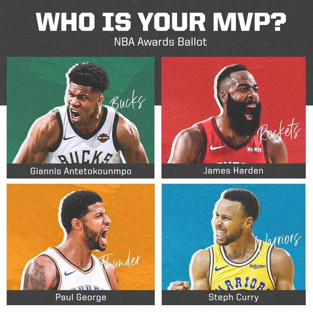 スポーツセンターさんのインスタグラム写真 - (スポーツセンターInstagram)「And the 2019 NBA MVP is ... 👀」4月13日 7時00分 - sportscenter