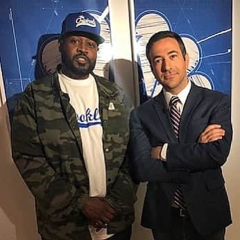 DJ Clark Kentさんのインスタグラム写真 - (DJ Clark KentInstagram)「Fall Back Friday On The Beat With My Man @arimelber On @msnbc •」4月13日 6時03分 - djclarkkent