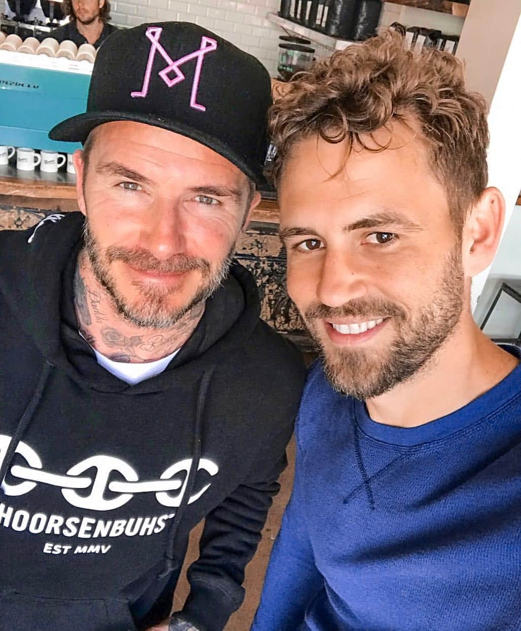 ニック・ビオールさんのインスタグラム写真 - (ニック・ビオールInstagram)「Sure.. you’re at Coachella, but did you have coffee with David Beckham today?」4月13日 6時15分 - nickviall