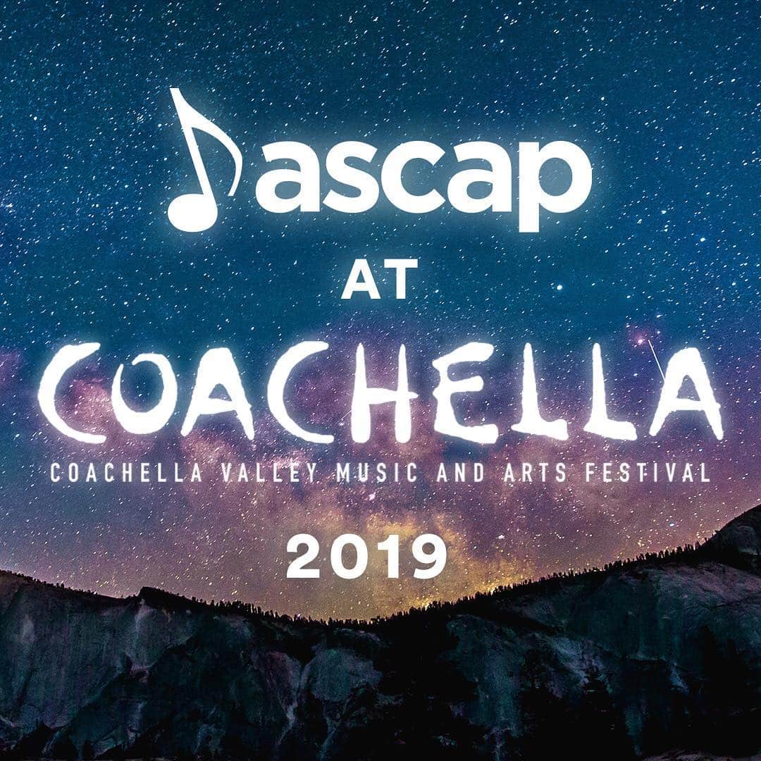 ASCAPさんのインスタグラム写真 - (ASCAPInstagram)「We’ve got 50+ #ASCAP members performing at #Coachella 2019. We’ve got a playlist for ya, linked in our stories 🌴🤙🎶」4月13日 6時27分 - ascap