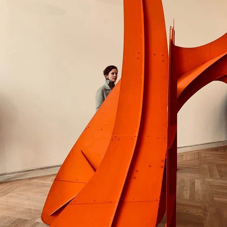 Monica Sordoのインスタグラム：「“The admission of approximation is necessary, for one cannot hope to be absolute in his precision. He can’t see or even conceive of a thing from all possible points of view, simultaneously.” Alexander Calder, 1943.」