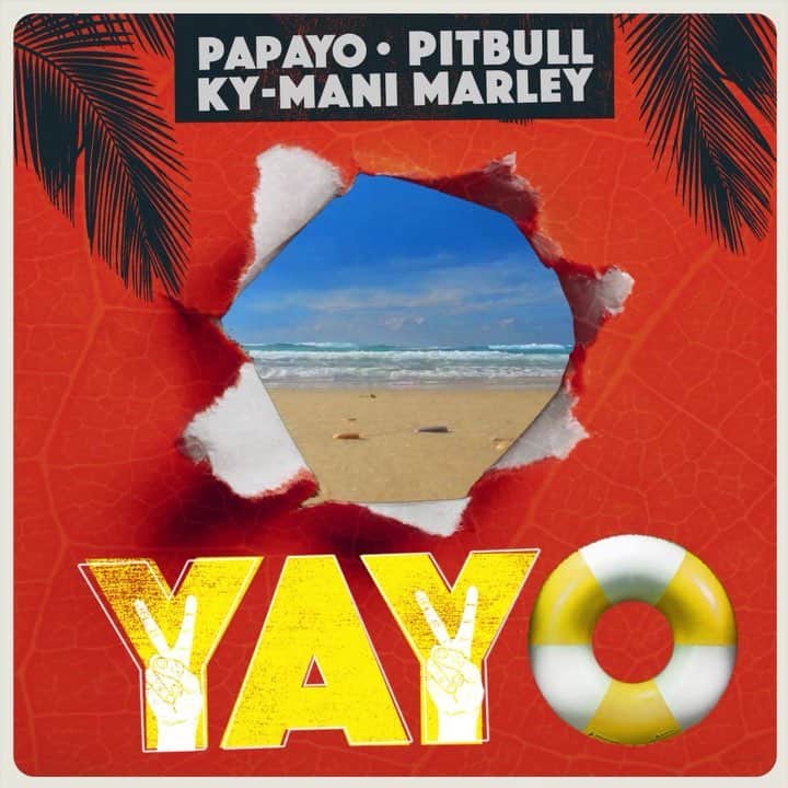 ピットブルのインスタグラム：「Live life, don’t let life live you, Dale! “Yayo” out now from @papayomusic ft. yours truly and Ky-Mani Marley. Track available at link in bio」