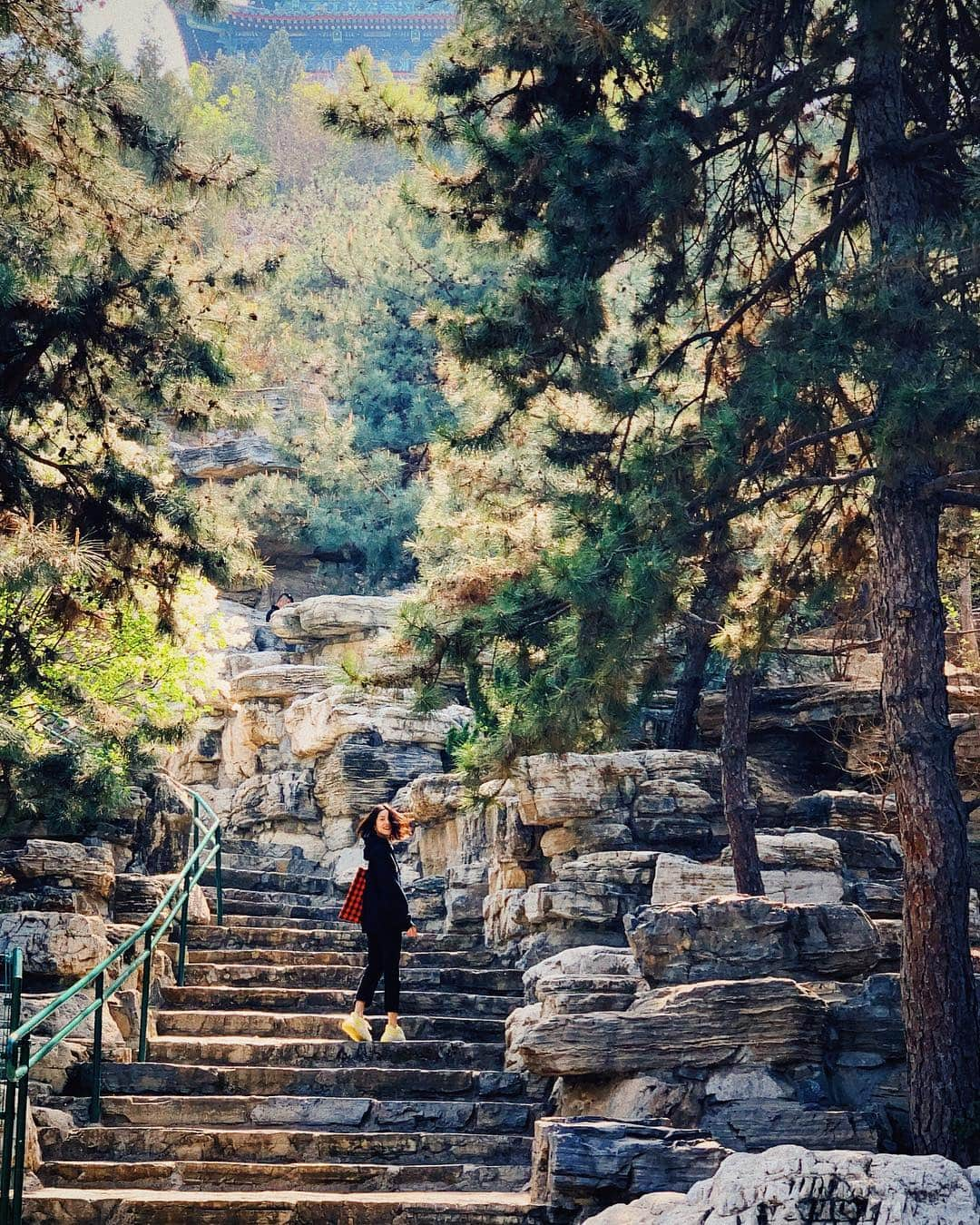 リウ・ウェンさんのインスタグラム写真 - (リウ・ウェンInstagram)「Keep climbing and challenging yourself! 🧘🏻‍♀️」4月12日 22時47分 - liuwenlw