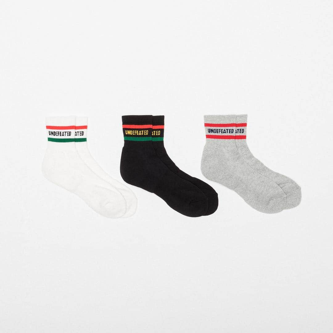 UNDFTDさんのインスタグラム写真 - (UNDFTDInstagram)「UNDEFEATED Sock Program // Available Now exclusively at All Undefeated Chapter Stores and Undefeated.com」4月12日 23時10分 - undefeatedinc