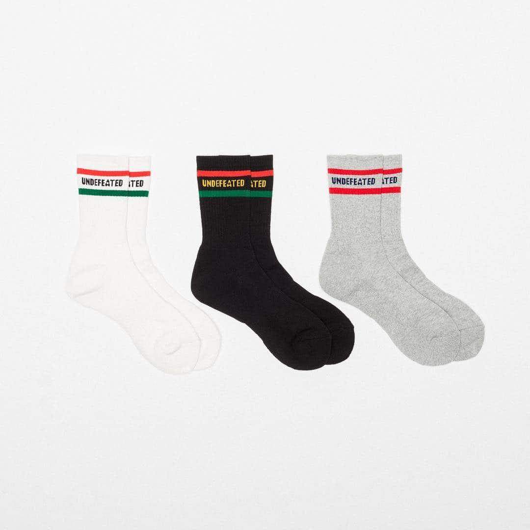 UNDFTDさんのインスタグラム写真 - (UNDFTDInstagram)「UNDEFEATED Sock Program // Available Now exclusively at All Undefeated Chapter Stores and Undefeated.com」4月12日 23時10分 - undefeatedinc