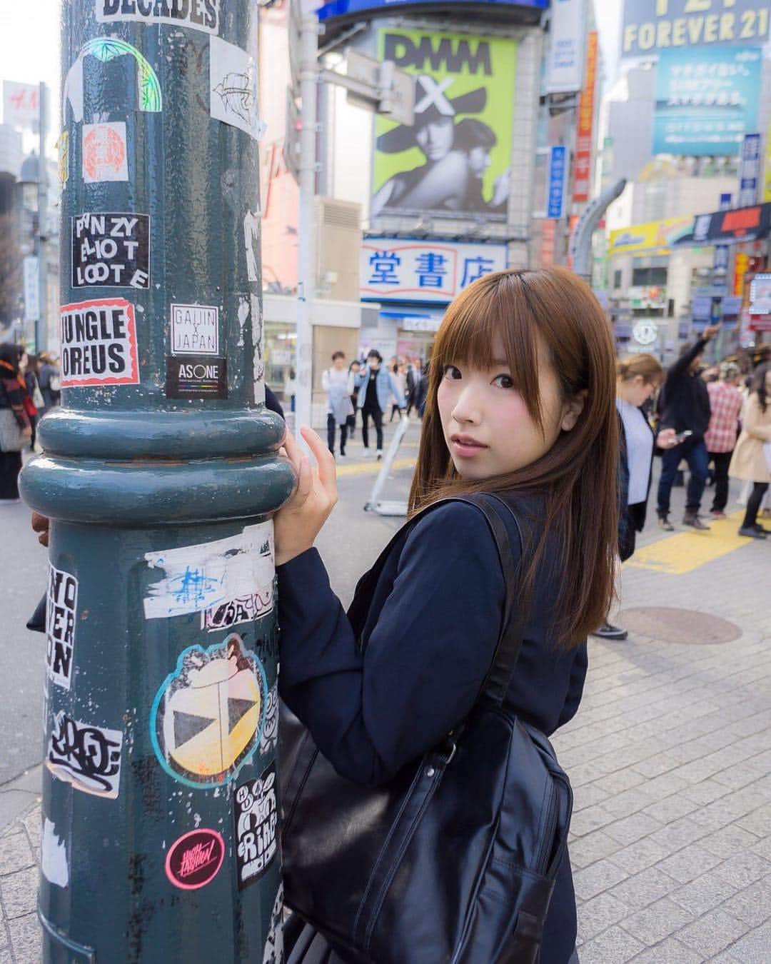 ゆとりさんのインスタグラム写真 - (ゆとりInstagram)「SHIBUYA🌺GIRL #japan #japanesegirl #japanese #followme #selfie #cosplay #셀카 #팔로우미 #얼스타그램 #셀스타그램」4月12日 23時12分 - creamcandy123