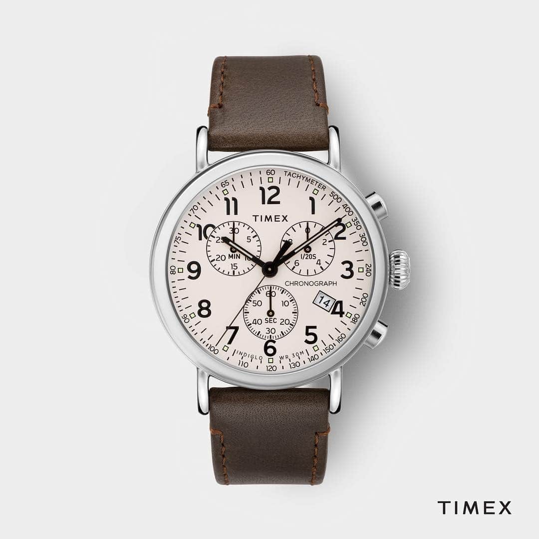 タイメックスさんのインスタグラム写真 - (タイメックスInstagram)「We set our standards pretty high. #timex ⌚: Timex Standard #Chronograph | TW2T21000」4月12日 23時43分 - timex