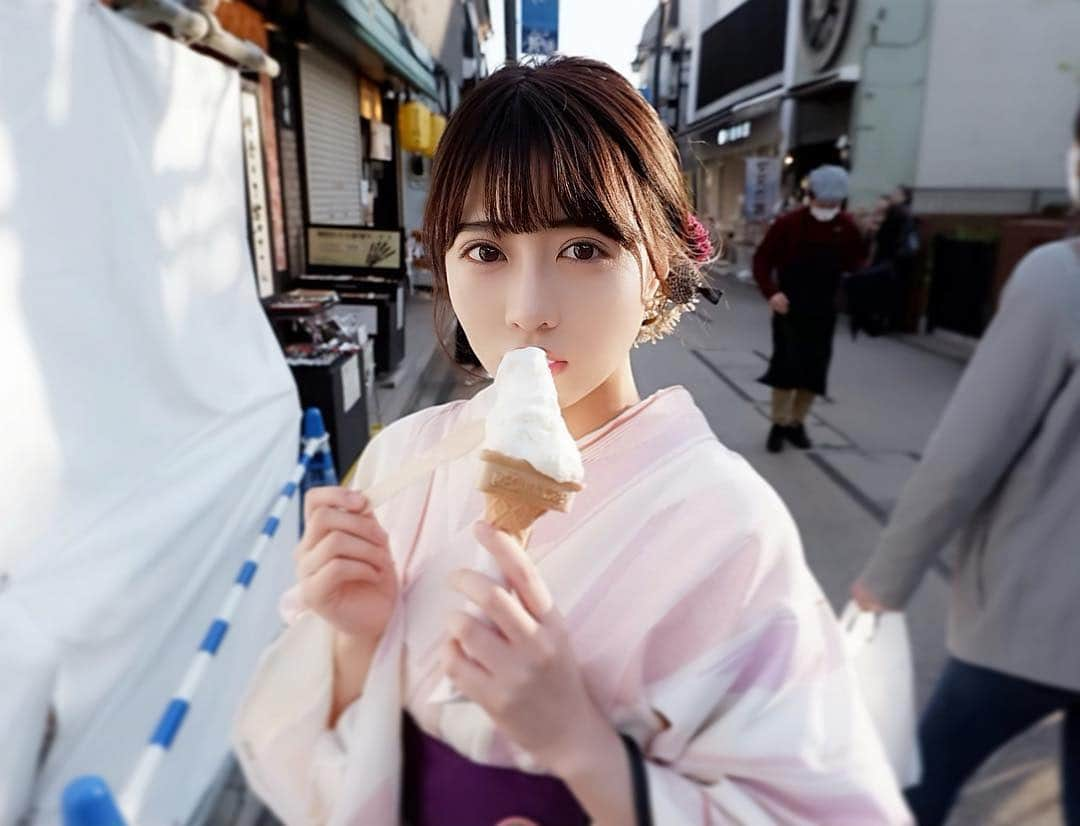 宮瀬彩加さんのインスタグラム写真 - (宮瀬彩加Instagram)「🍦🍦🍦」4月12日 23時50分 - ayaka_miyase