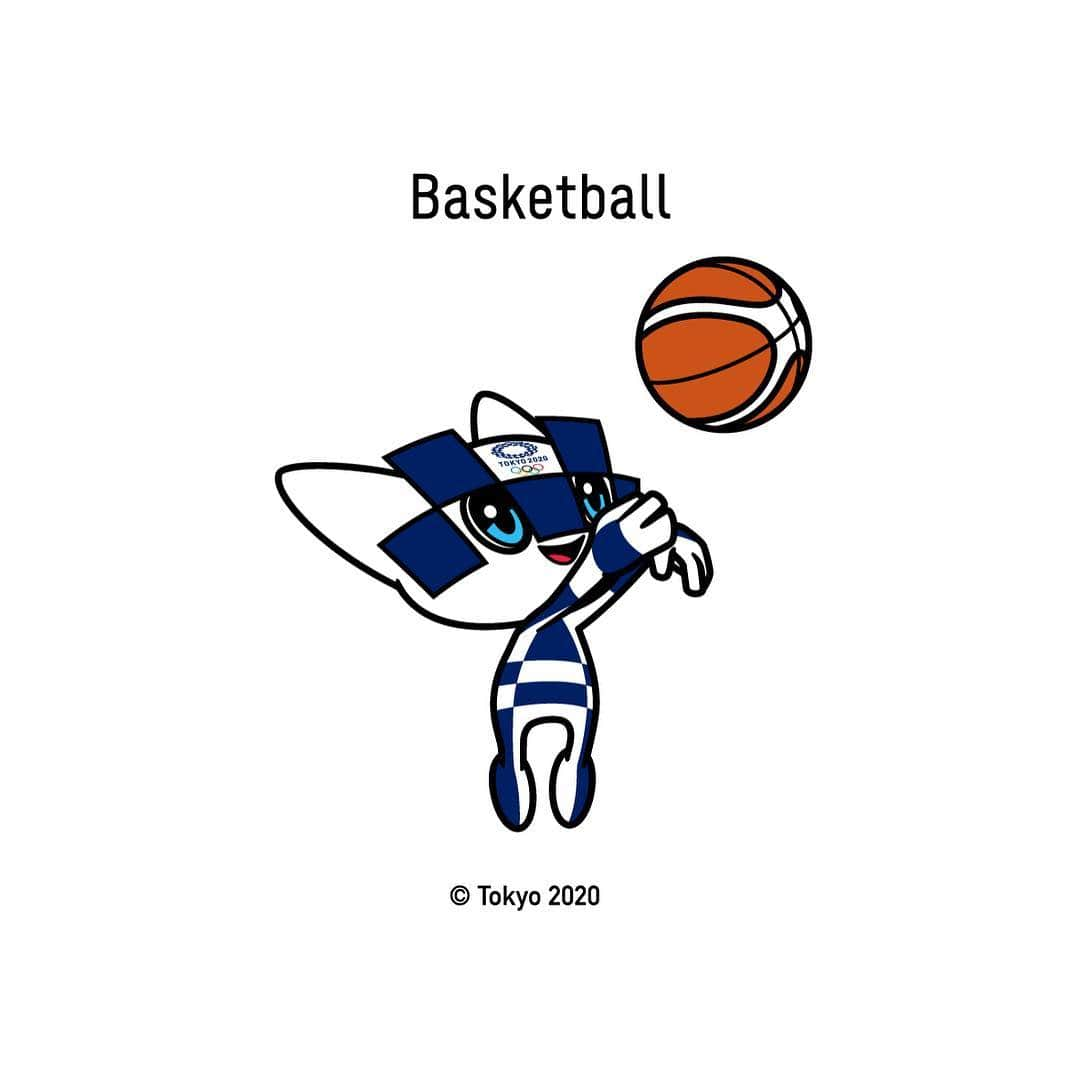 FIBAさんのインスタグラム写真 - (FIBAInstagram)「🏀🐱 The #Tokyo2020 mascot can ball!! @Tokyo2020 @Olympics」4月12日 23時54分 - fiba