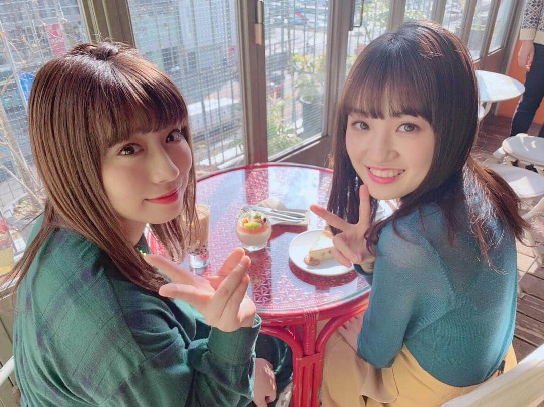 坂本遥奈さんのインスタグラム写真 - (坂本遥奈Instagram)「→→ なぴとのツーショ たっっくさんでした★ これにて終了🎥 おやすみなさい🌙🌙 #名古屋カフェ #栄カフェ #THEMIDWESTCAFE #MIDWESTCAFE #ミッドウェストカフェ #スムージー #まっぷる」4月13日 0時02分 - haruna_sakamoto_official