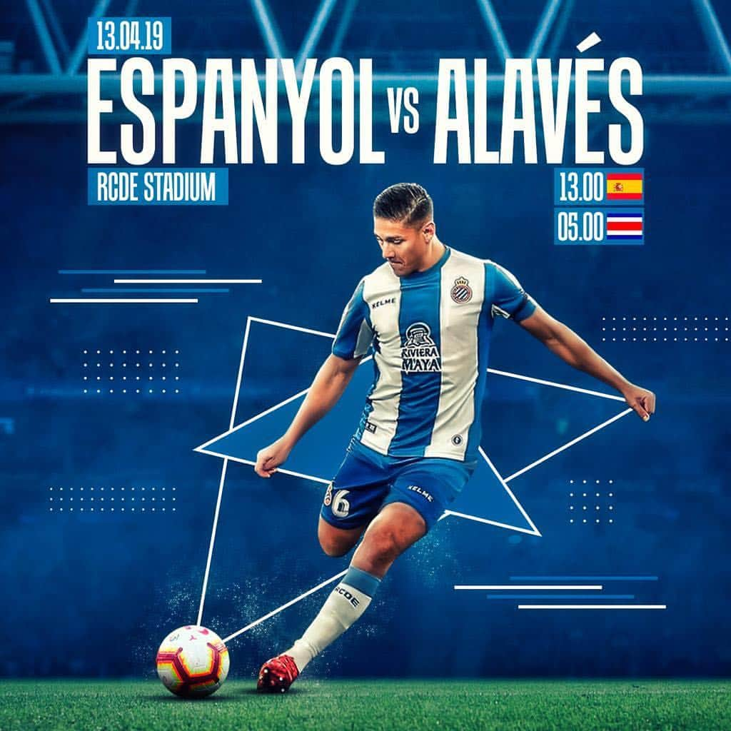 オスカル・デュアルテさんのインスタグラム写真 - (オスカル・デュアルテInstagram)「@rcdespanyol 💙 🆚 Deportivo Alavés 🏆 LaLiga Santander ⚽️ Jornada 32 🏟 RCDE Stadium 📅 Sábado 13 de Abril ⏰ 13:00h 🇪🇸 05:00 🇨🇷」4月13日 0時19分 - oduarte06