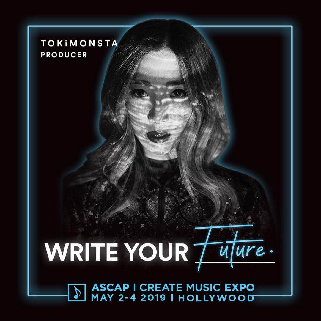 ASCAPさんのインスタグラム写真 - (ASCAPInstagram)「Inspirational label Founder & #GRAMMYs nominated producer @tokimonsta is set to speak at #ASCAPEXPO 2019 on the future of Electronic Music panel & you don't want to miss it. Get passes to EXPO at the link in our bio. (ascap.com/expo)」4月13日 0時53分 - ascap