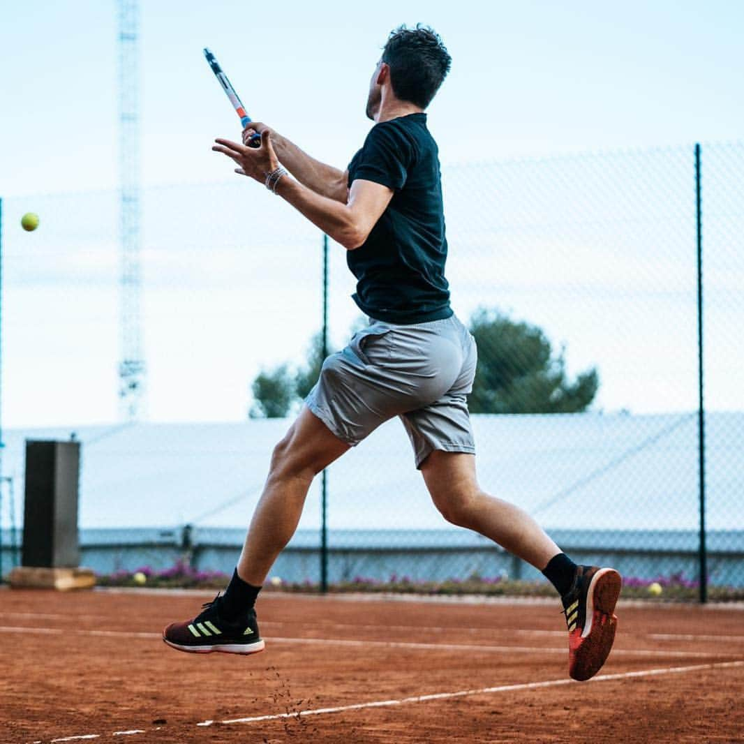 ドミニク・ティエムさんのインスタグラム写真 - (ドミニク・ティエムInstagram)「@rolexmontecarlomasters 2019 🎾 📸 @max.foidl  #montecarlo #createdwithadidas #givesyouwings #4ocean」4月13日 1時03分 - domithiem