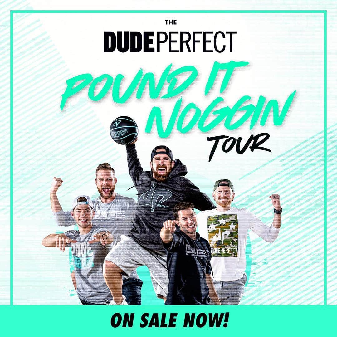Dude Perfectさんのインスタグラム写真 - (Dude PerfectInstagram)「GET TICKETS NOW!! LINK IN BIO!! #DudePerfectTour」4月13日 1時11分 - dudeperfect