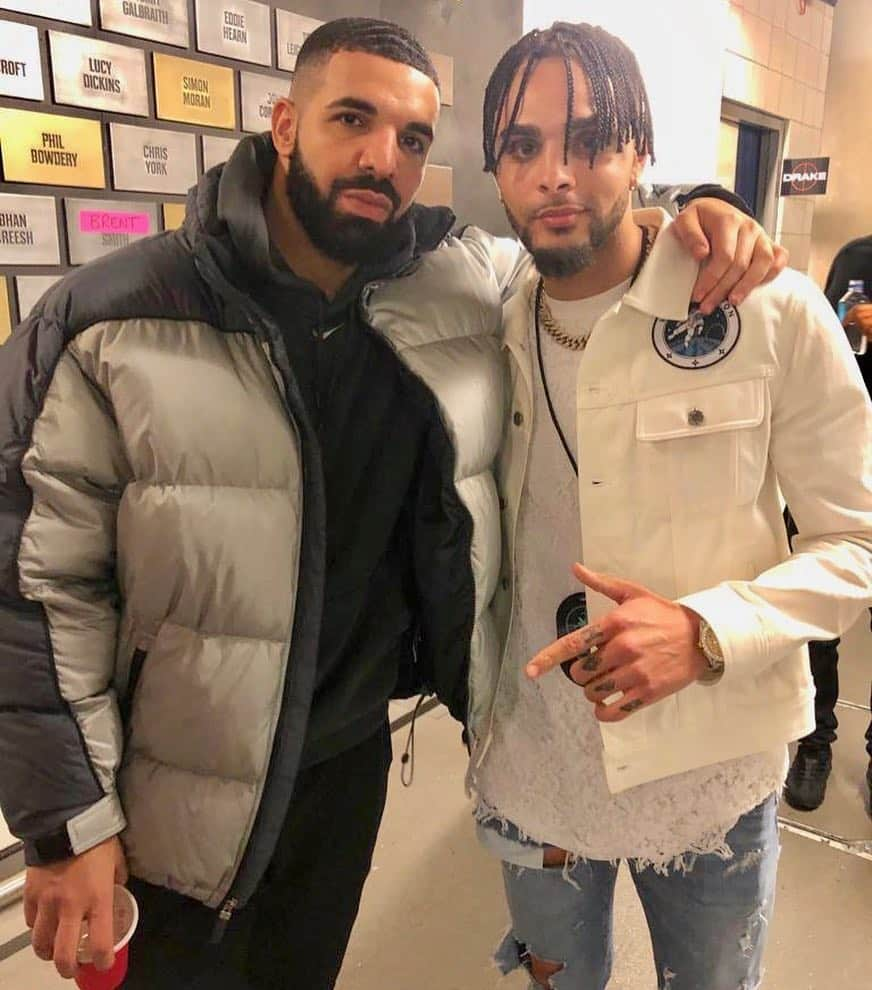 ライヴィン・クルザワさんのインスタグラム写真 - (ライヴィン・クルザワInstagram)「With the 🦉 @champagnepapi 🙏🏽 📸 @bassforreal」4月13日 1時23分 - kurzawa