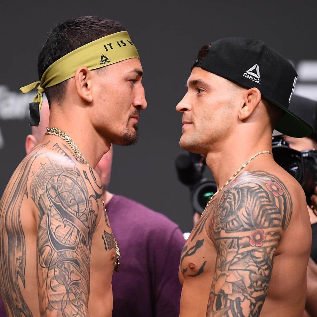 UFCさんのインスタグラム写真 - (UFCInstagram)「The rematch for the strap! 🏆 @BlessedMMA & @DustinPoirier run it back in Atlanta for LW gold! #UFC236」4月13日 3時21分 - ufc