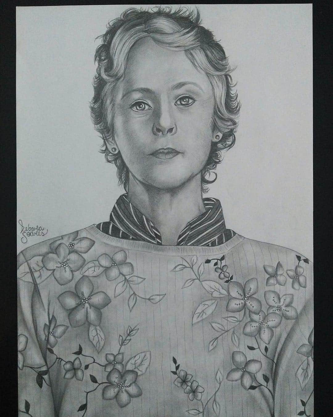 The Walking Deadさんのインスタグラム写真 - (The Walking DeadInstagram)「It's spring time, so make sure to look at the flowers 💐. This week's #FanArtFriday is thanks to @debsoares_! #TWD」4月13日 4時01分 - amcthewalkingdead
