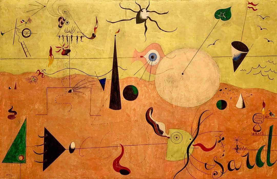 Giovanna Antonelliさんのインスタグラム写真 - (Giovanna AntonelliInstagram)「Um pouco de arte pra vcs!! Olha q sensacional a expressão desse artista gênio #Miró  Fico viajando, olhando tantos detalhes e sentimentos. Demais!!!」4月13日 4時46分 - giovannaantonelli