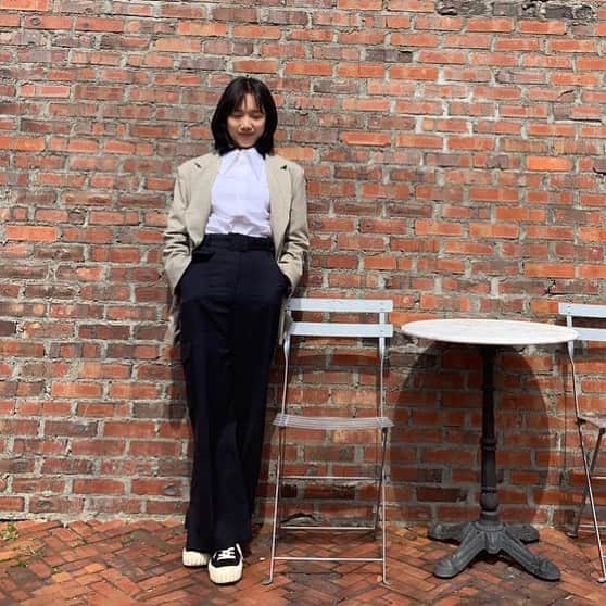 チョン・ヨンジュのインスタグラム：「🔅🔆😌🕴」