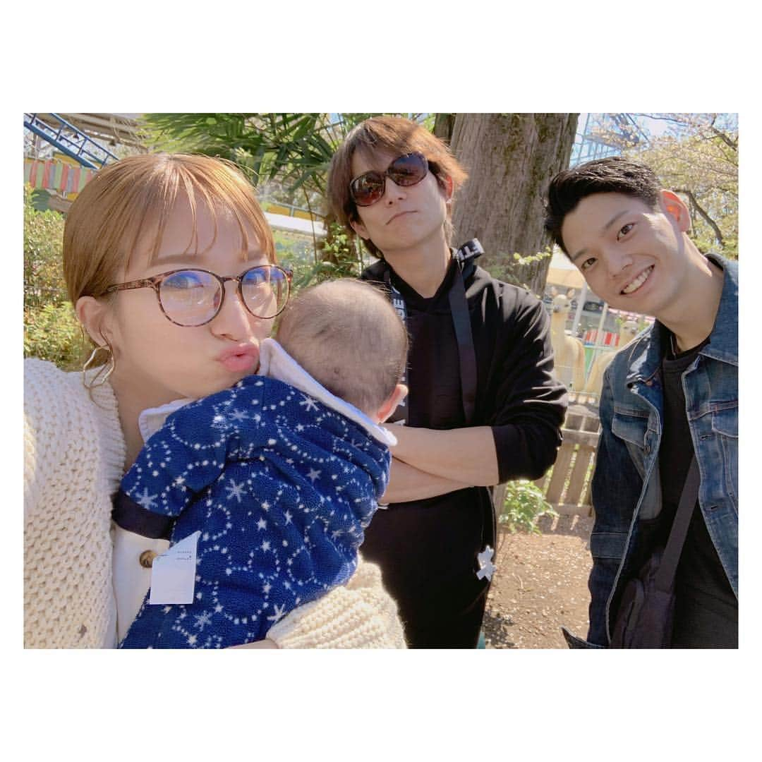 辻希美さんのインスタグラム写真 - (辻希美Instagram)「今日は豊島園へ💓  #豊島園 #年パス更新 #今日はあったかくて気持ちがいいね #まずは #アスレチック から #セイソラ 汗だく #遊べ遊べ〜」4月13日 15時55分 - tsujinozomi_official