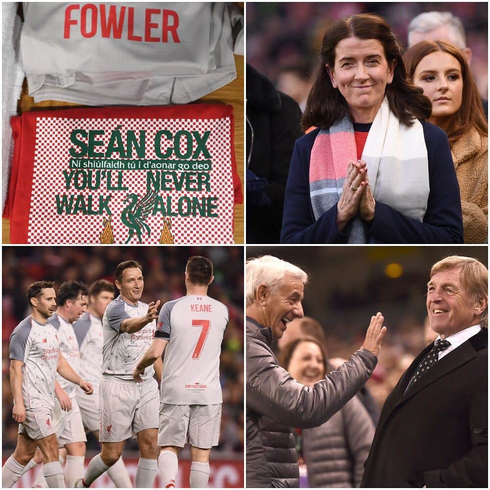 リヴァプールFCさんのインスタグラム写真 - (リヴァプールFCInstagram)「An emotional night for Seán. Thank you all for your support. 💚❤️ #LFC #LiverpoolFC #SupportSeán #YNWA」4月13日 7時20分 - liverpoolfc