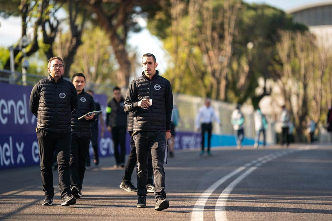 セバスチャン・ブエミさんのインスタグラム写真 - (セバスチャン・ブエミInstagram)「#RomeEPrix Today was a busy day with the press conference, track walk & shakedown. Serious things start tomorrow ! #ABBFormulaE」4月13日 7時44分 - sebastien_buemi