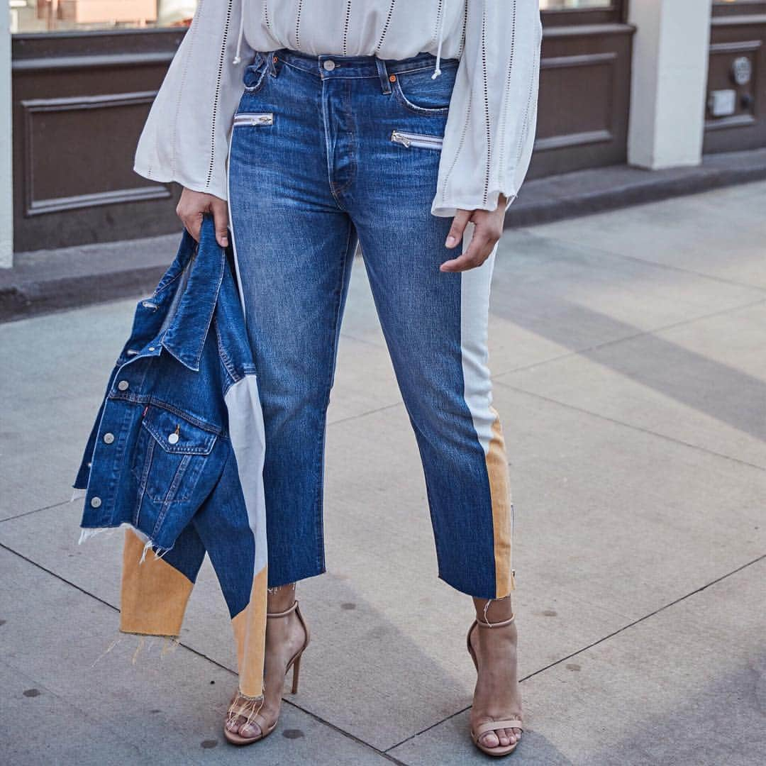 Nordstromさんのインスタグラム写真 - (NordstromInstagram)「Suiting up for the weekend means matching denim sets from @levis. #linkinbio to shop the look and join the denim-on-denim fun. 👌」4月13日 9時46分 - nordstrom