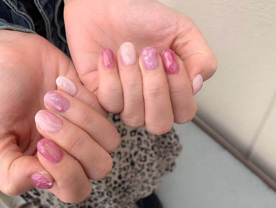 近野莉菜さんのインスタグラム写真 - (近野莉菜Instagram)「春ネイル💅🏼🌸今回も @chipieee_nail_hime ちゃんにイメージを伝えて、好きなもの全部詰め込みました💕可愛い🥺🥺爪が可愛いとテンション上がるね🥳 @chipieee_tokyo いつもありがとうございます♪」4月13日 10時05分 - chikano.rina