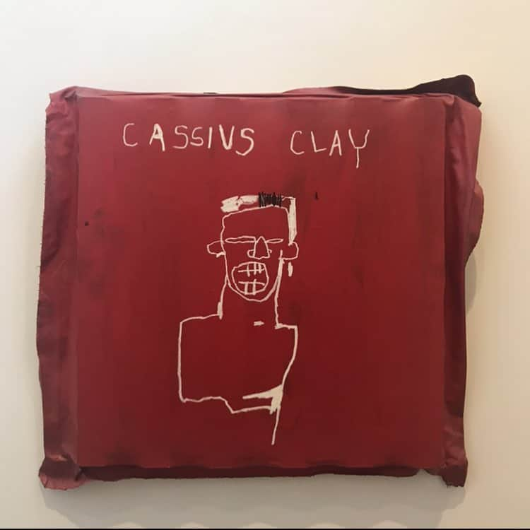 JULIEN D'YSさんのインスタグラム写真 - (JULIEN D'YSInstagram)「Cassius clay by Jean michel Basquiat @thebrantfoundation #jeanmichelbasquiat 💥🥊💨❤️」4月13日 10時38分 - juliendys