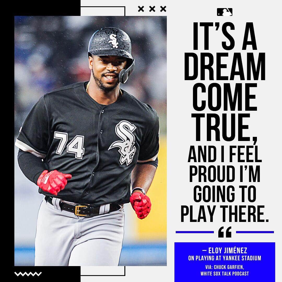 MLBさんのインスタグラム写真 - (MLBInstagram)「Eloy is on the boooooard ... yes!」4月13日 10時45分 - mlb