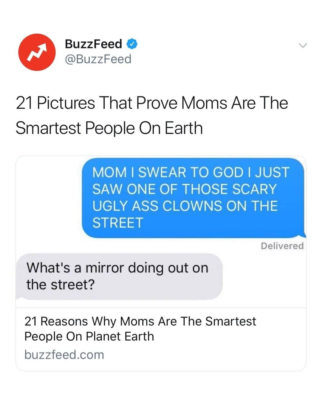 BuzzFeedさんのインスタグラム写真 - (BuzzFeedInstagram)「Where would we be without Moms? Oh yeah, nowhere. LINK IN BIO」4月13日 11時00分 - buzzfeed