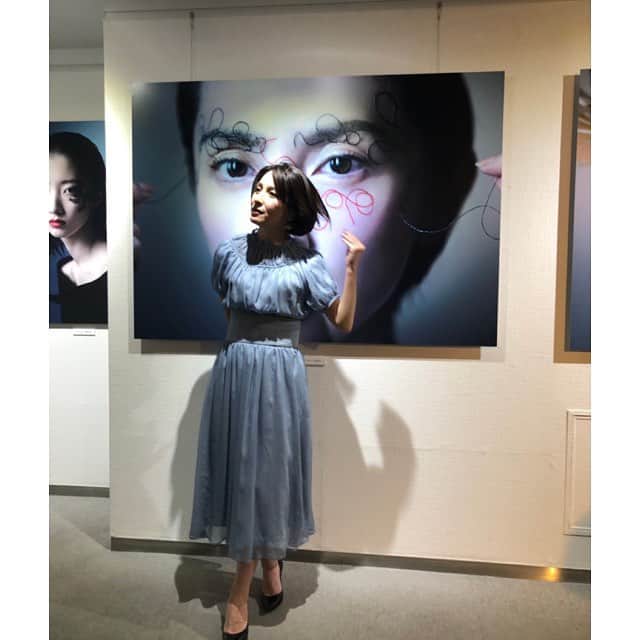 奥菜恵さんのインスタグラム写真 - (奥菜恵Instagram)「#facecouture #ryujinozaki #keiogata #megumiokina #奥菜恵」4月13日 11時15分 - megumi_okina