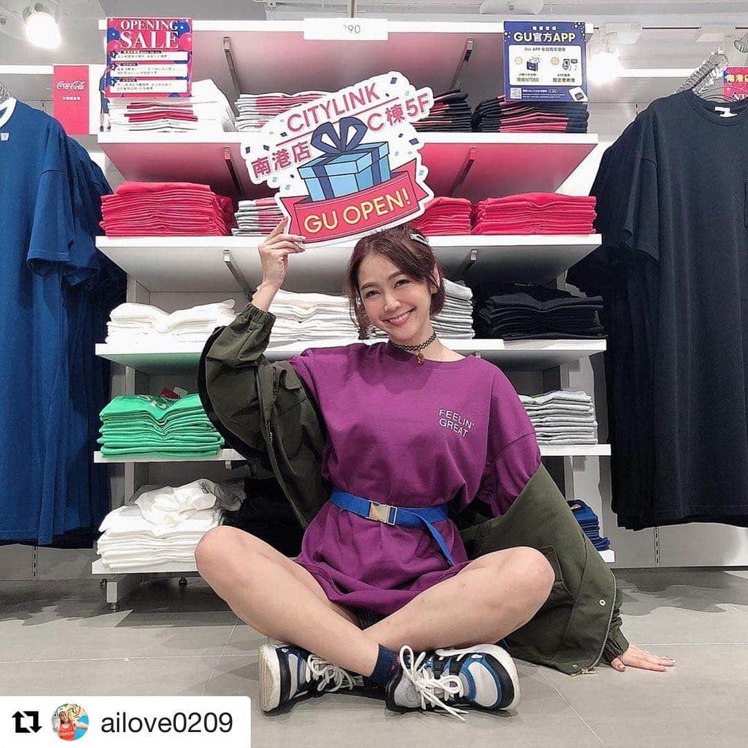 GU TAIWANのインスタグラム