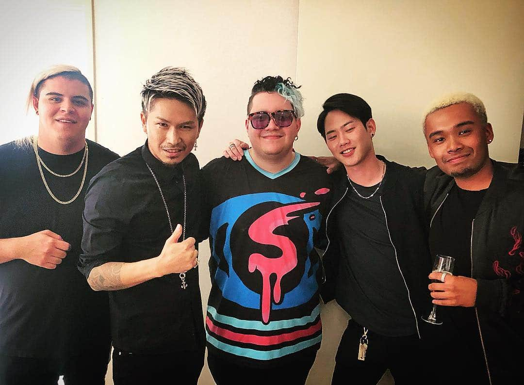 DJ ACEさんのインスタグラム写真 - (DJ ACEInstagram)「🥤 THANK YOU TEAM @slushiimusic 🇯🇵!! #slushii #WarmFamilia #ありがとう #LasVegas #KAOS #ACE1 @ace1djace」4月13日 13時06分 - ace1djace