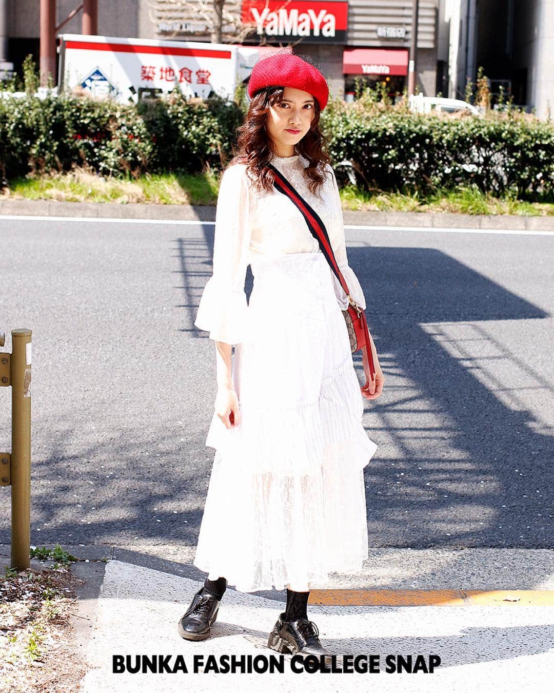 Droptokyoさんのインスタグラム写真 - (DroptokyoInstagram)「BUNKA FASHION COLLEGE SNAP  @bunka_fc  #文化服装学院 #bunkafashioncollege#pr#streetstyle#droptokyo#tokyo#japan#streetscene#streetfashion#streetwear#streetculture#fashion#shibuya#shinjuku Photography: @drop_tokyo」4月13日 13時24分 - drop_tokyo