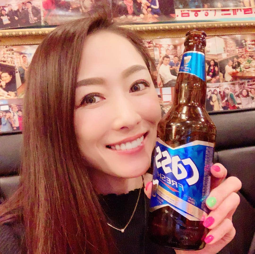 杏さゆりさんのインスタグラム写真 - (杏さゆりInstagram)「1人焼肉🥩💕 . #韓国 #korea #明洞 #myeongdong  #ソウル #seoul  #ビール #beer #cass #杏さゆり #SayuriAnzu」4月13日 14時44分 - anzu_sayuri_official