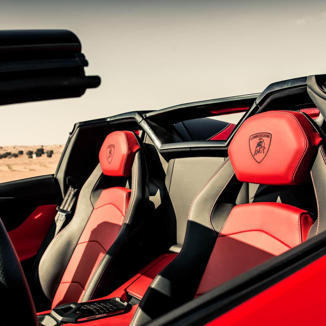 ランボルギーニさんのインスタグラム写真 - (ランボルギーニInstagram)「The perfect weekend: a great landscape, a long road and the speed of our Lamborghini Aventador S Roadster. There’s only one seat left: who would you take with you? Photo by @DennisWierenga  #Lamborghini #DrivingBeauty #AventadorSRoadster #Dubai」4月14日 1時00分 - lamborghini