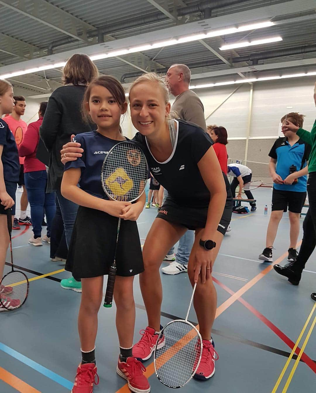 セレーナ・ピークさんのインスタグラム写真 - (セレーナ・ピークInstagram)「Had the pleasure to host another clinic at the @achterhoekopen together with Jacco. We had great fun together with a lot of motivated kids. Thanks for having us :-)」4月14日 0時52分 - selenapiek