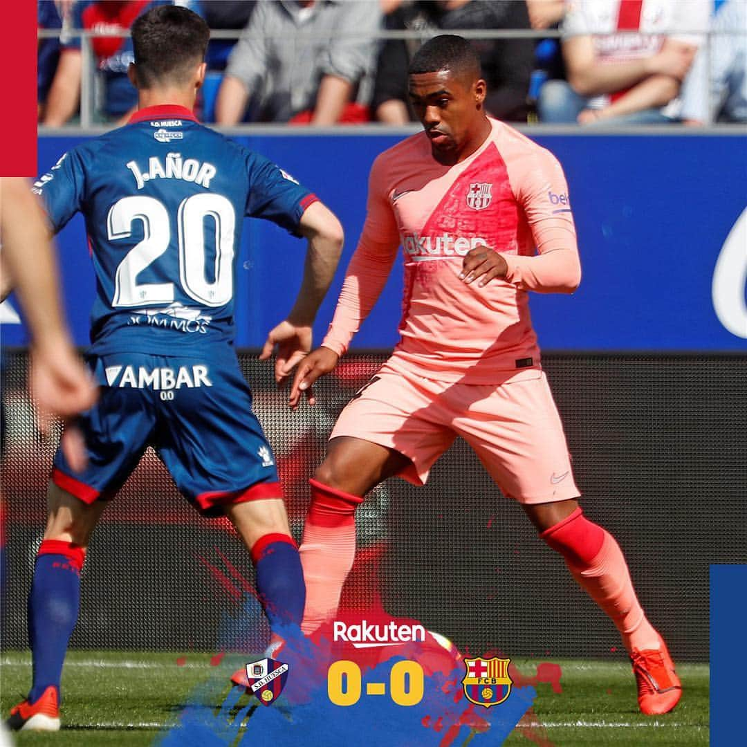 FCバルセロナさんのインスタグラム写真 - (FCバルセロナInstagram)「🏁 Even Steven in Huesca 👓 Huesca 0-0 Barça 🔵🔴 #ForçaBarça」4月14日 1時04分 - fcbarcelona