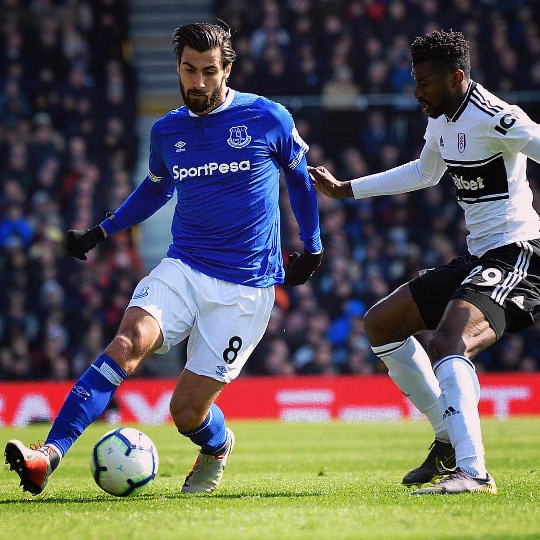 エヴァートンFCさんのインスタグラム写真 - (エヴァートンFCInstagram)「Frustration. 😒 • • • #everton #efc #blues #toffees #fulham #ffc #cravencottage #fuleve #premierleague #pl」4月14日 1時27分 - everton