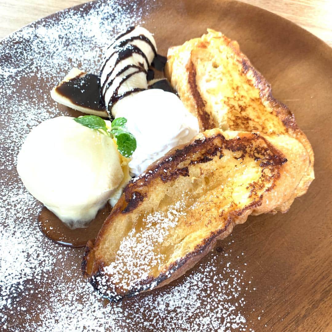 SPARAさんのインスタグラム写真 - (SPARAInstagram)「フレンチトースト美味しかった♡♡♡ のどかな南区のカフェ♡  fika112 静岡県浜松市南区田尻112-1」4月13日 17時02分 - spara_aco