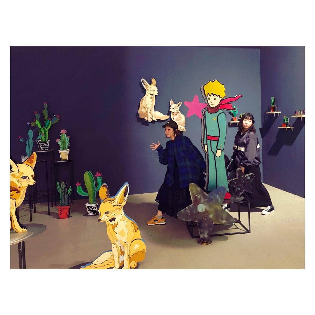 トリイクニコさんのインスタグラム写真 - (トリイクニコInstagram)「星の王子様展 なんとも言えない展示ですw #나의어린왕자에게  #韓国旅行  #美術館 #kunikorea」4月13日 17時02分 - toriicamera