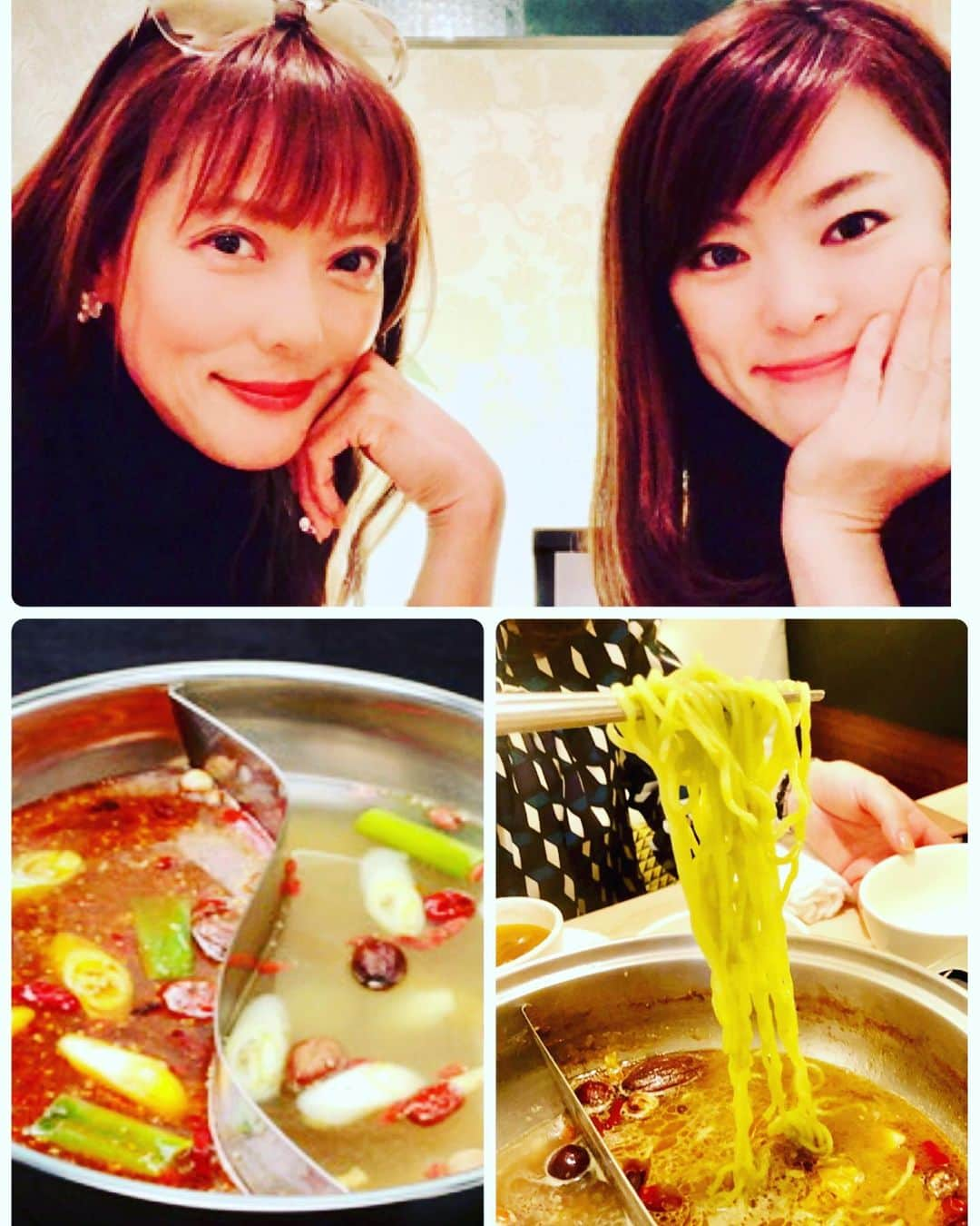 箕輪玖美さんのインスタグラム写真 - (箕輪玖美Instagram)「久々の火鍋は安定の美味しさ❤️ 美味しい薬膳鍋と楽しい話に体も心もホッコリ😊  #火鍋 #薬膳料理  #美味しいもの大好き #グルメさんと繋がりたい  #天回香味  #好呷 #台湾 #六本木 #アラフィフモデル箕輪玖美  #モデル #roppongi」4月13日 17時36分 - kumi.111